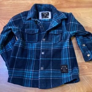 Quicksilver boys flannel 2t